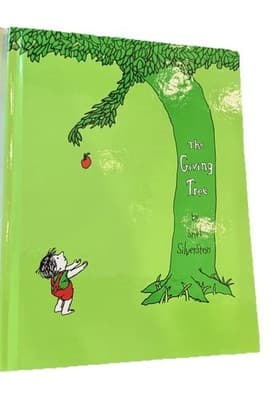 The Giving Tree by Shel Silverstein 2004 HarperCollins Hardcover Book with CD - Thumbnail 5