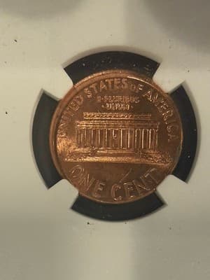 1994 Lincoln Cent Broadstruck Mint Error NGC Uncirculated Copper Penny - Thumbnail 5