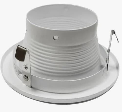 Nicor Lighting 4 in. White Baffle Trim 19502WH R20 - Thumbnail 2