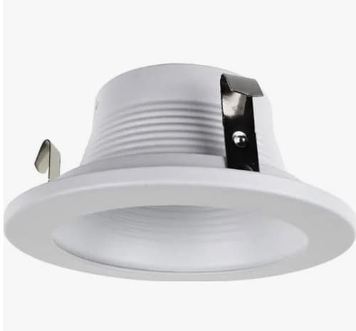 Nicor Lighting 4 in. White Baffle Trim 19502WH R20 - Image 1