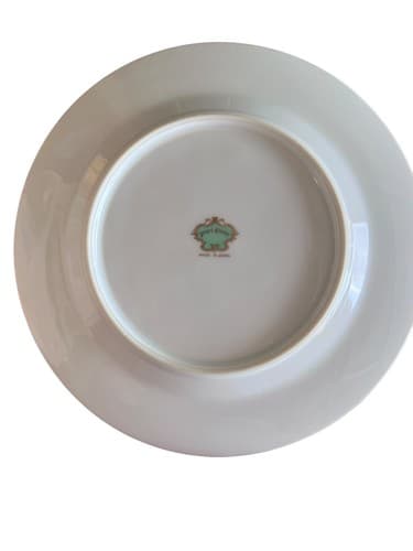 Set Of 11 Vintage Pearl China Saucers, Floral Design, Made in Japan - Thumbnail 2
