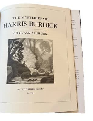 The Mysteries of Harris Burdick by Chris Van Allsburg 1984 Houghton Mifflin Book - Thumbnail 4