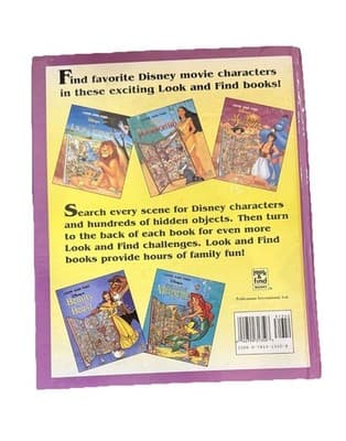 Disney Aladdin Look & Find by Kenny Haas #25 & Jaime Diaz Studios Hardcover Book - Thumbnail 4