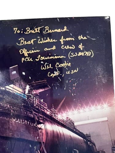 SSBN743 USS Louisiana Personalized Signed Picture - Thumbnail 3