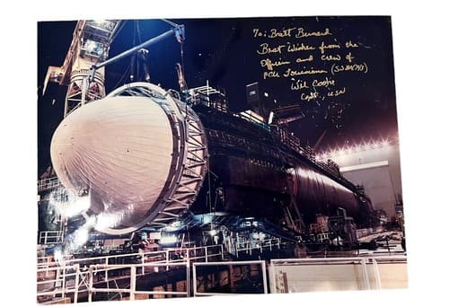 SSBN743 USS Louisiana Personalized Signed Picture - Image 1