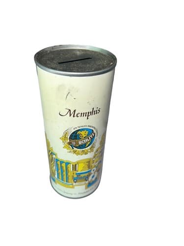 Vintage Schlitz Beer Can Memphis Edition - Collectible Breweriana - Thumbnail 3