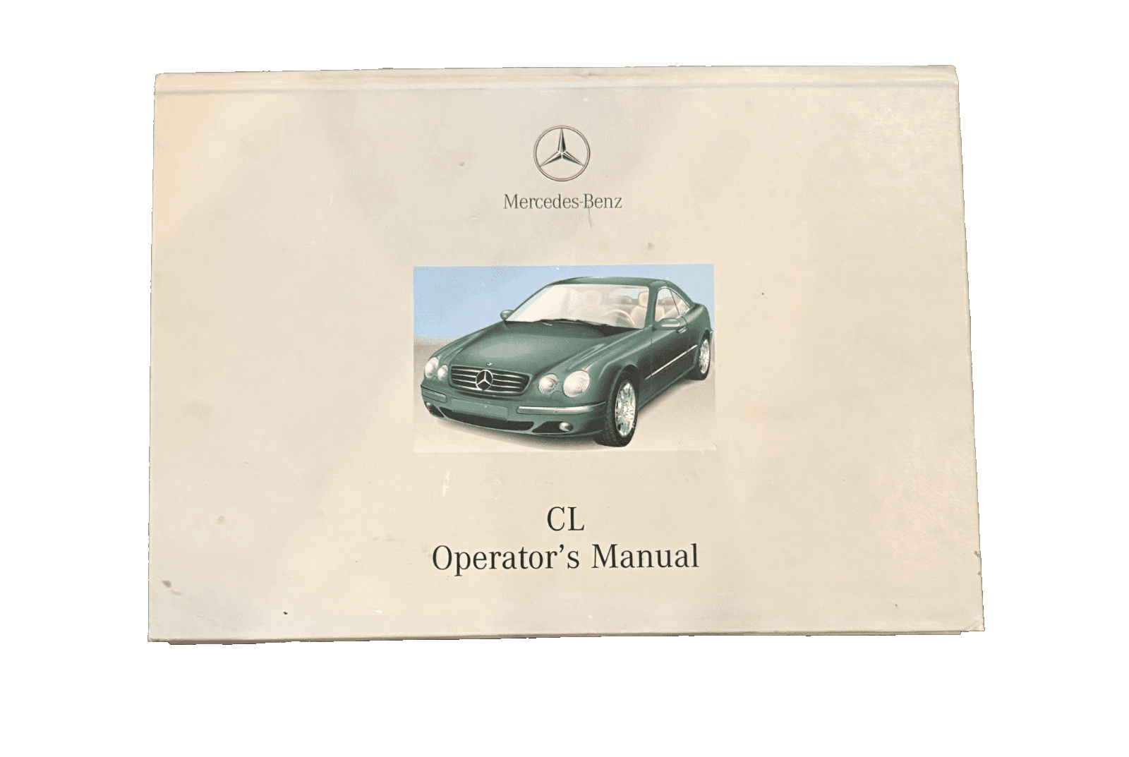 Mercedes-Benz CL Class Operators Manual USA Edition B 2000 Illustrated Hardcover - Image 1