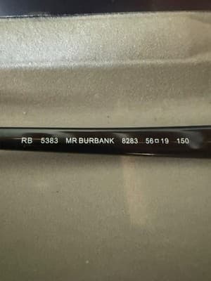 RAY-BAN RB 5383 MR BURBANK 2012 HAVANA AUTHENTIC FRAMES EYEGLASSES 56-19 - Thumbnail 5