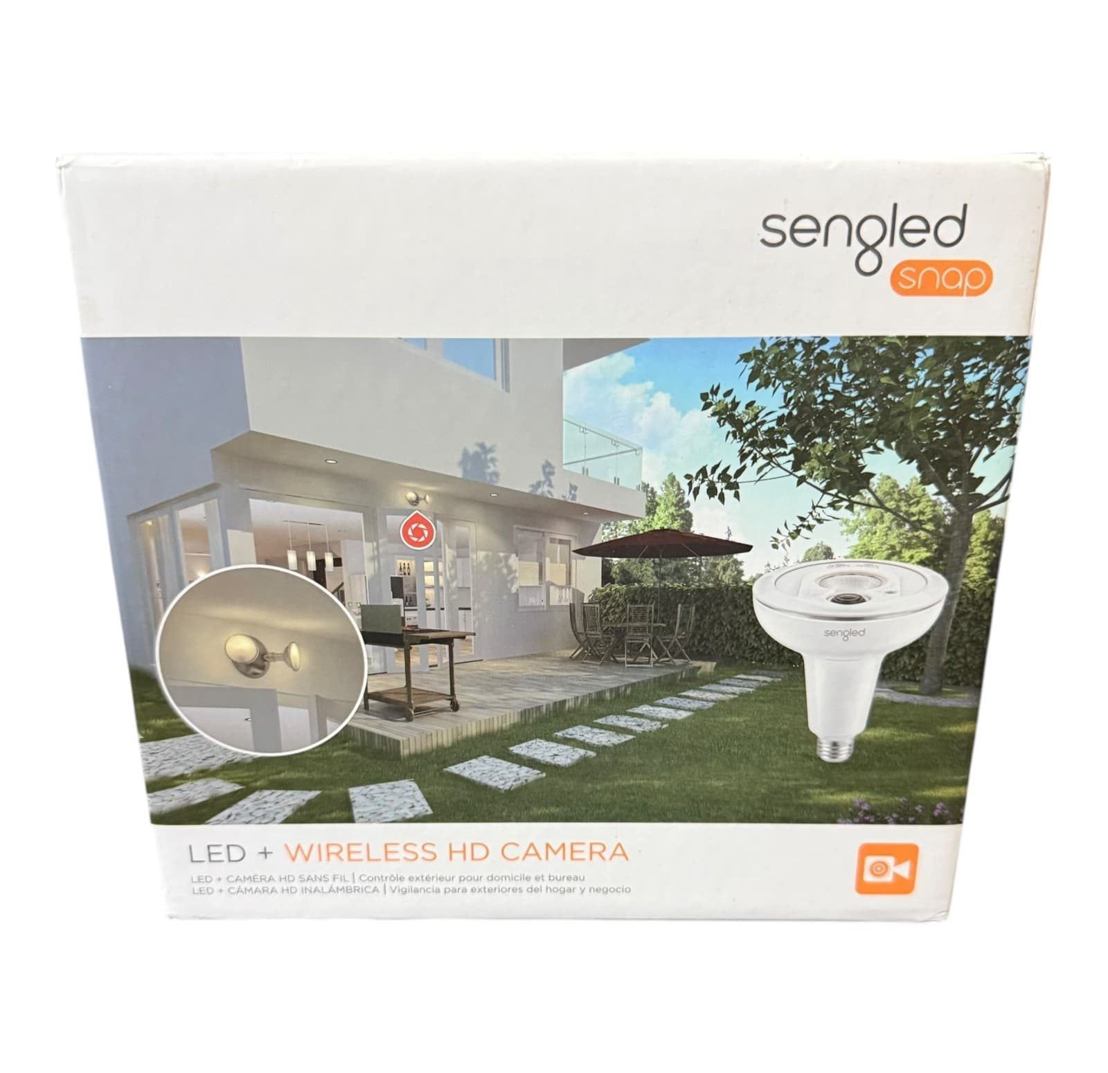 Sengled Snap Outdoor HD Security Camera & LED Floodlight WiFi Person Detection - Thumbnail 3