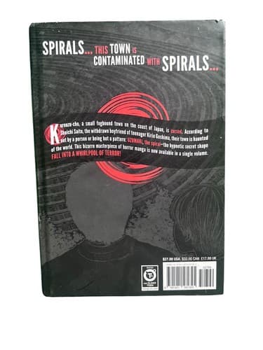 Uzumaki by Junji Ito Hardcover Edition - Spiral Into Horror Manga - Thumbnail 2