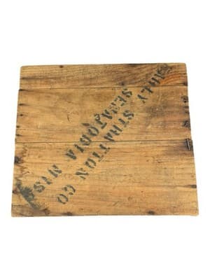 Antique Walter Baker’s Breakfast Cocoa Wooden Crate Paris Exposition 1900 - Thumbnail 7