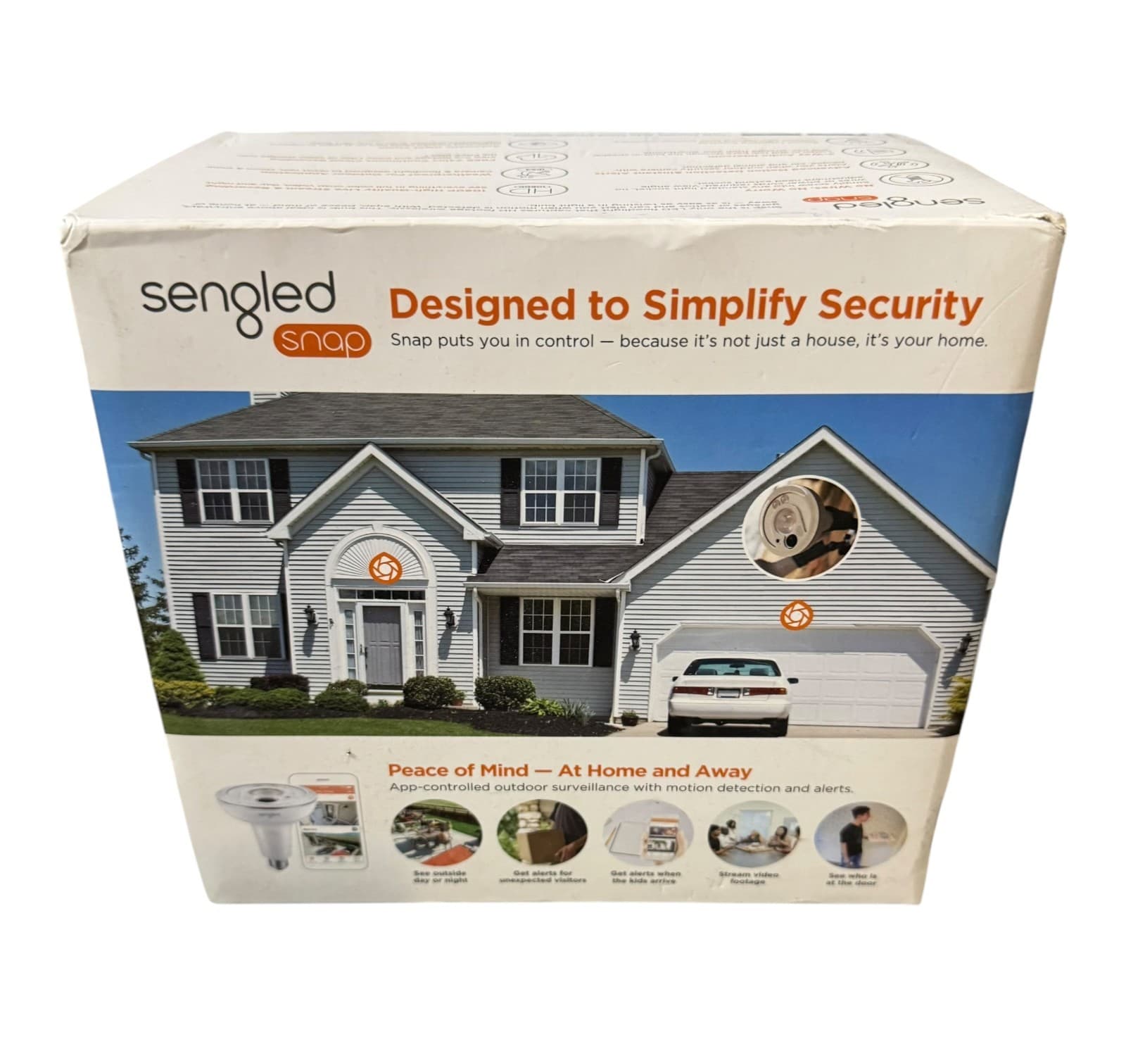 Sengled Snap Outdoor HD Security Camera & LED Floodlight WiFi Person Detection - Thumbnail 2
