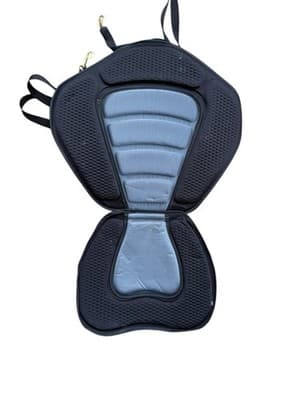 Deluxe Padded Kayak Seat with Adjustable Backrest - Universal Fit for Canoe, Fis - Thumbnail 3
