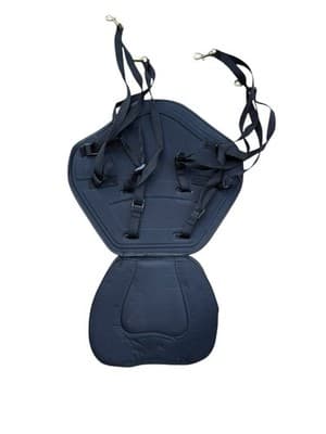 Deluxe Padded Kayak Seat with Adjustable Backrest - Universal Fit for Canoe, Fis - Thumbnail 4