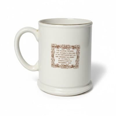 Old Foley Mayflower 1620 Mug James Kent England Pilgrim Fathers Ship Coffee Mug - Thumbnail 2