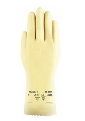 Ansell 88-390T Technicians Latex/Neoprene Gloves 2 Packs (12 Pairs) - Thumbnail 3