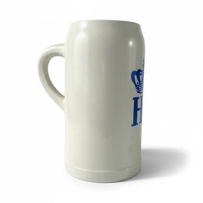 Hofbräuhaus Munich HB Crown German Beer Stein Brewery Stoneware Mug - Thumbnail 2