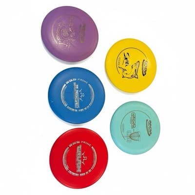 Disc Golf Lot of 5 – Innova Orc Special Stamp, Shark, Aviar, DD Judge & Truth - Image 1