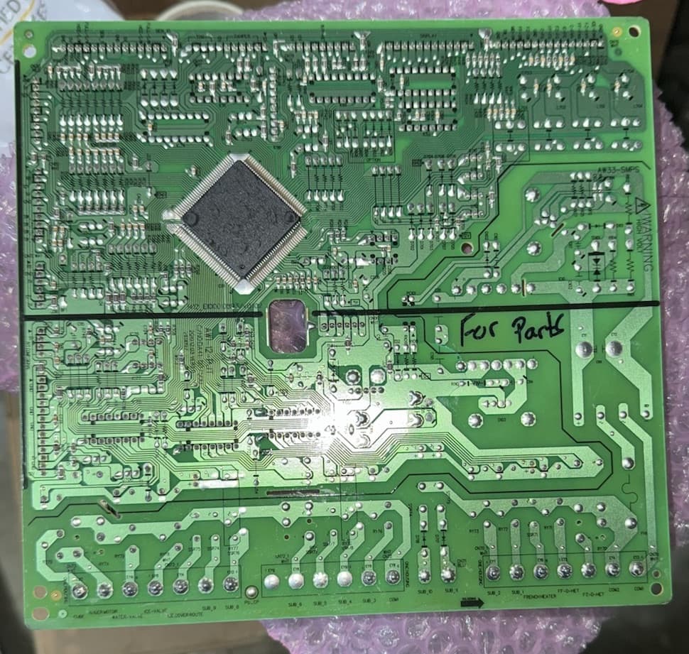 OEM Genuine Samsung Refrigerator Control Board DA41-00750B AW1-12-PJT Ver 2.0 - Thumbnail 2