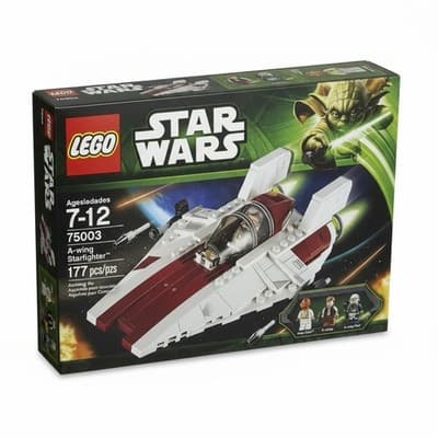 LEGO Star Wars 75003 New Sealed Box A-Wing Starfighter RETIRED 177 pcs Z6 - Thumbnail 7