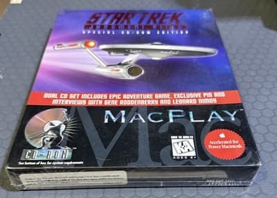 Sealed Star Trek Judgment Rites Limited CD-ROM Collector's Edition Apple 1996 - Thumbnail 2