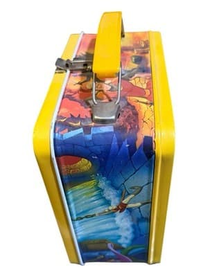 VINTAGE ALADDIN DRAGONS LAIR METAL LUNCH BOX & THERMOS 1983 Great Find! - Thumbnail 7