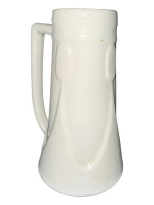 Vintage Art Deco Ivory Beer Stein Streamline Moderne Ceramic Tankard - Thumbnail 7