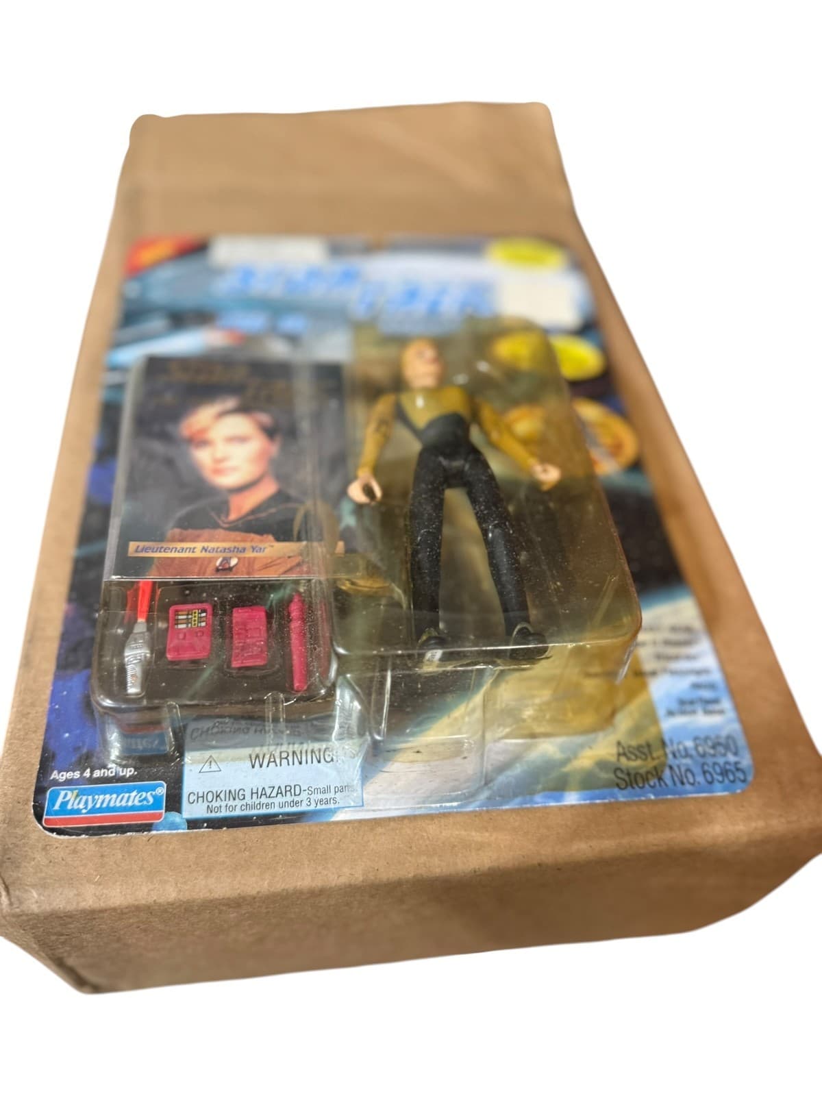 VTG 1994 Playmates Star Trek The Next Generation Lt. Natasha Yar Figure NEW - Thumbnail 2