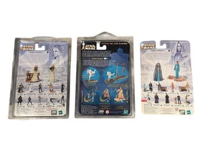 Padmé Amidala Figure Lot Star Wars AOTC – 3 Pack Secret Ceremony Droid Factory - Thumbnail 2