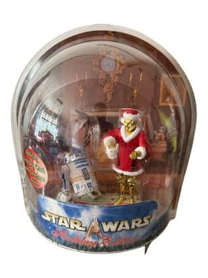 Star Wars Exclusive Lot – TRU Yoda, Target Vader, Holiday Vader & C-3PO NIB - Thumbnail 2