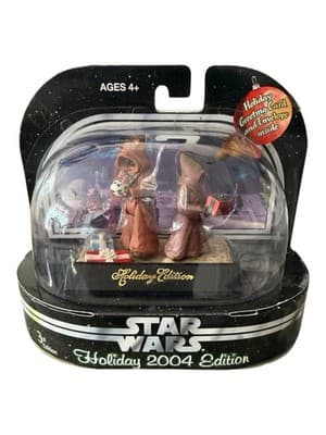 Star Wars Holiday Edition Figures Lot 2003 C-3PO Santa + 2004 Jawas New - Thumbnail 9