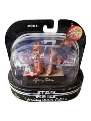 Star Wars Holiday Edition Figures Lot 2003 C-3PO Santa + 2004 Jawas New - Thumbnail 10