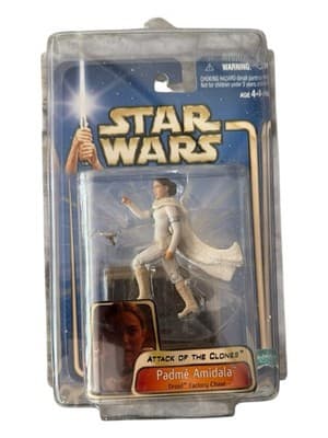 Padmé Amidala Figure Lot Star Wars AOTC – 3 Pack Secret Ceremony Droid Factory - Thumbnail 4