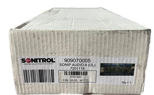 Sonitrol Security System Sonip Audio-8 Expansion Module Circuit Board 7201118 - Thumbnail 2