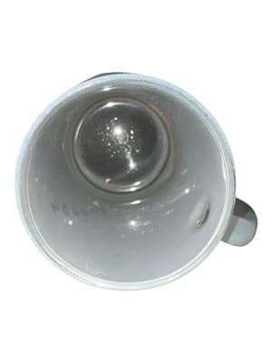 Vintage Spanky’s Milk Glass Beer Stein Frosted Bar Restaurant Mug - Thumbnail 5