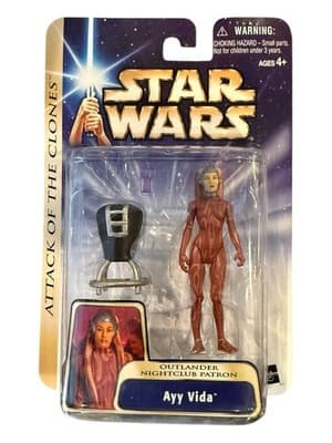 Star Wars Saga AOTC Ayy Vida Outlander Nightclub Patron #38 Hasbro 2003 (Pg79E) - Thumbnail 6