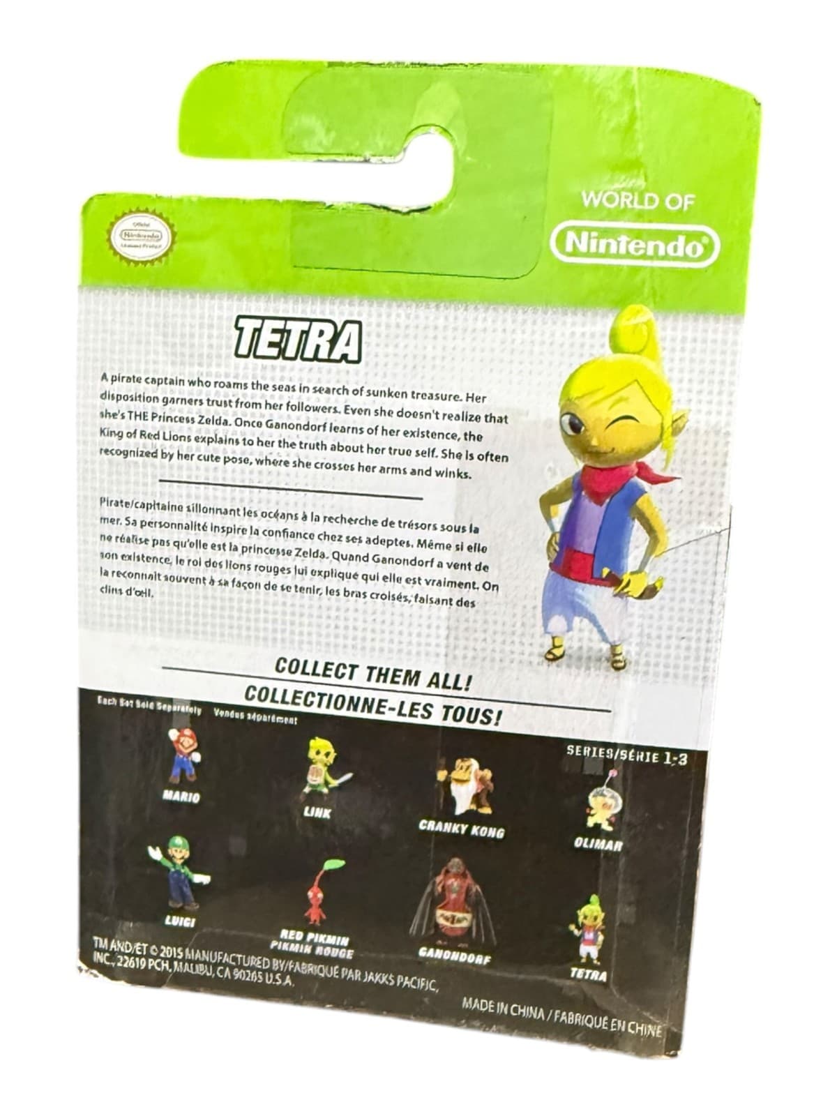 2015 World of Nintendo Legend of Zelda Wind Waker TETRA Action Figure Age 3+ NEW - Thumbnail 3