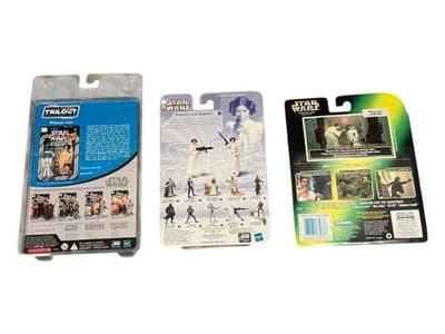 Princess Leia Figure Lot Star Wars – Trilogy Collection ANH Leia R2-D2 Set - Thumbnail 2