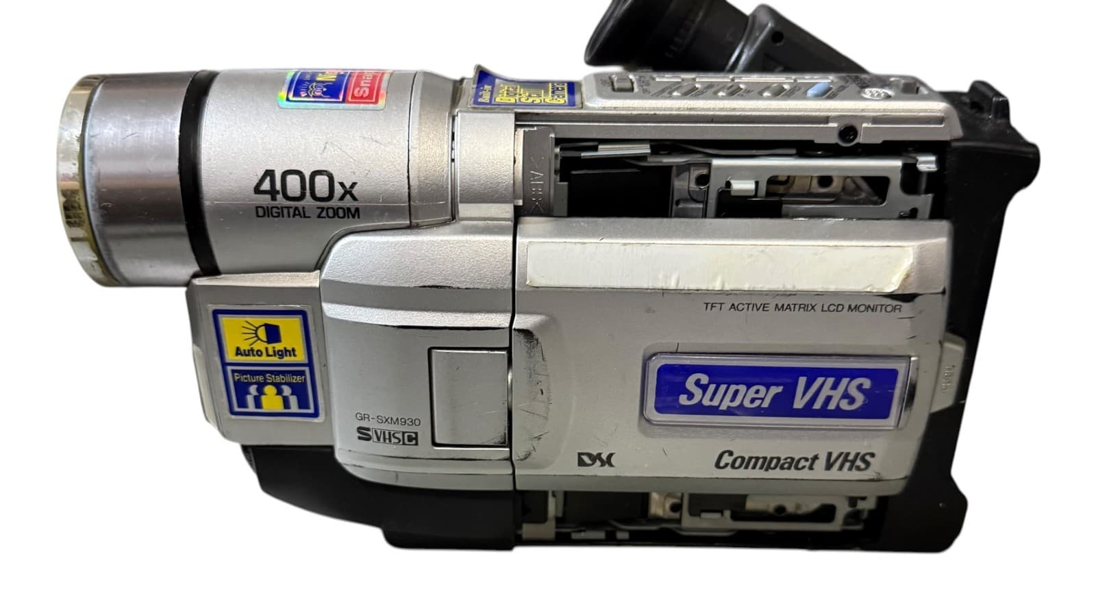 Vintage JVC GR-SXM930U Super VHS-C 400x Digital Zoom Camcorder w/charger - Image 1
