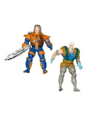 Marvel X-Men ToyBiz Cable & Stryfe Action Figures Lot 1990s w/ Weapon - Thumbnail 2