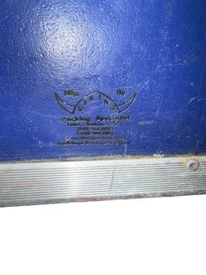 ATA Flight Road Case Blue Equipment Case Needs Latch Repair - Thumbnail 10