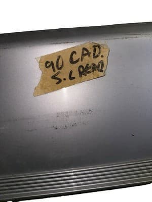 OEM 1989-1990 CADILLAC FLEETWOOD 4DR LH REAR DOOR CLADDING TRIM MOLDING 20659627 - Thumbnail 6