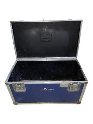 ATA Flight Road Case Blue Equipment Case Needs Latch Repair - Thumbnail 2