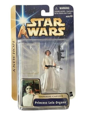 Princess Leia Figure Lot Star Wars – Trilogy Collection ANH Leia R2-D2 Set - Thumbnail 8