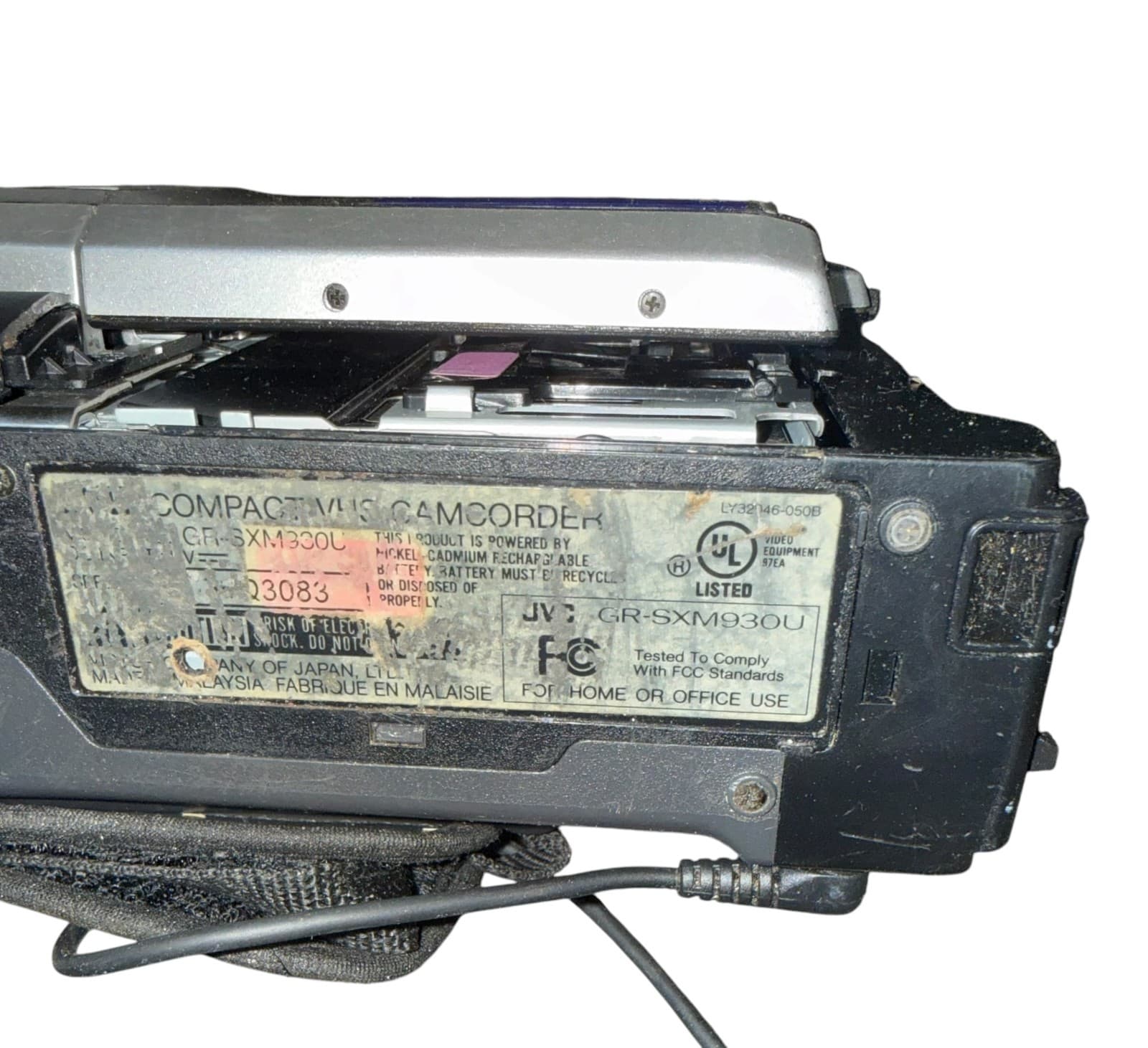 Vintage JVC GR-SXM930U Super VHS-C 400x Digital Zoom Camcorder w/charger - Thumbnail 9
