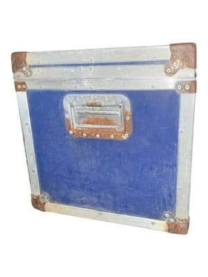 ATA Flight Road Case Blue Equipment Case Needs Latch Repair - Thumbnail 12