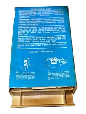 Vintage La Belle Commpak 16mm Cartridge - Leviton OEM - Rare 1960s-80s Film Loop - Thumbnail 2