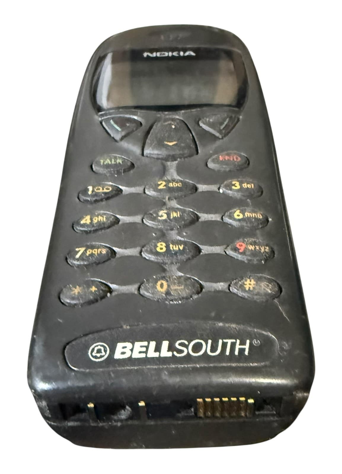 Vintage Nokia 6120 BellSouth Black Cell Phone Retro "No Charger" - Thumbnail 5