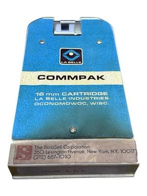 Vintage La Belle Commpak 16mm Cartridge - Leviton OEM - Rare 1960s-80s Film Loop - Thumbnail 7