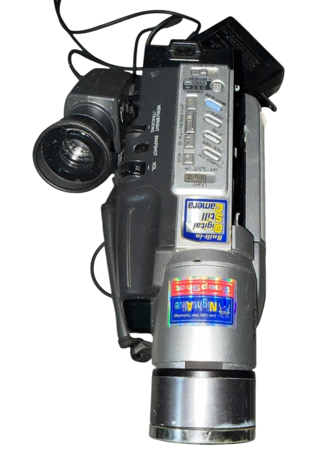 Vintage JVC GR-SXM930U Super VHS-C 400x Digital Zoom Camcorder w/charger - Thumbnail 6